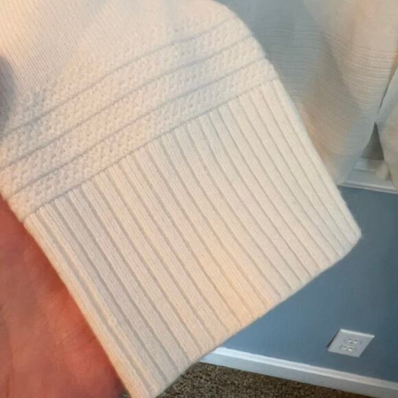 Madison Lilly White Open Front Cardigan size medium - Picture 7 of 14